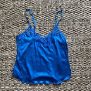 Vintage sears satin lace cami